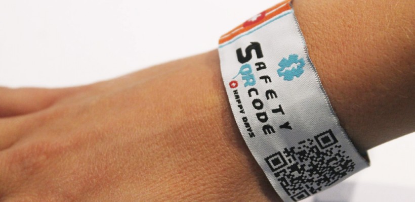 Now Safety QR Code is a bracelet too Now Safety QR Code is a bracelet too